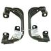 Fog Light Bracket 2 Piece Set - Compatible with 2011 - 2018 Ram 2500 2012 2013 2014 2015 2016 2017