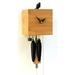 Modern cuckoo clock 1 day running time Bamboo clock