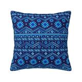 ZICANCN Blue Seamless Textile Decorative Throw Pillow Covers Bed Couch Sofa Decorative Knit Pillow Covers for Living Room Farmhouse 18 x18