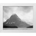 Adams Ansel 32x26 White Modern Wood Framed Museum Art Print Titled - Two Medicine Lake Glacier National Park Montana - National Parks and Monuments 1941