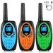 AWANFI Walkie Talkie 3 Pack Rechargeable Walkie Talkies for Kids Adults with 1200mAh Li-ion Battery 22 Channels Portable 2 Way Radios for Boys Girls Gift