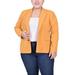 Long Sleeve Scuba Crepe Jacket