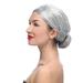 MPWEGNP Lady Granny Wig Fancy Grey Mother Bun Hair Old Grandma Dress wig Fashion Hair Clips Light Hair Spray