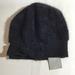 Anthropologie Accessories | Anthropologie Delphine Quirin Black Knit Hat | Color: Black | Size: Os