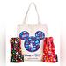 Disney Bags | New Kiehl’s X Disney Mickey Mouse Holiday 2017 Canvas Tote Bag | Color: Cream/Red | Size: Os