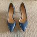J. Crew Shoes | Guc J Crew Cornflower Blue Patent Leather Heels | Color: Blue | Size: 9