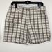 Columbia Shorts | Columbia Womens Shorts Size 10 Active Plaid Cream Brown | Color: Brown/Cream | Size: 10