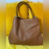 Coach Bags | Coach Madison Leather Phoebe Shoulder Bag Tan | Color: Tan | Size: 15 1/4" (L) X 13 1/2" (H) X 6 3/4" (W)