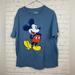Disney Shirts | Disney Mickey Mouse Tshirt Men’s Xl | Color: Blue | Size: Xl