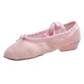 JDEFEG Casual Womens Shoes Size 9 Women s Canvas Dance Shoes Soft Soled Training Shoes Ballet Shoes Sandals Dance Casual Shoes Low Wedge Formal Shoes Pink 38
