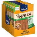 Vitakraft Kaninchenfleischstreifen XXL, Hundesnack, mit magerem Kaninchenfleisch, im wiederverschließbaren XXL-Beutel (6 x 250 g)