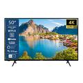 TELEFUNKEN XU50SN550S 50 Zoll Fernseher/Smart TV (4K Ultra HD, HDR, Triple-Tuner, Dolby Atmos) - Inkl. 6 Monate HD+ [2023], Schwarz