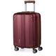 London Fog 21 Inch ABS Hard Sided Suitcase - Cabin Approved EasyJet, British Airways & Jet2 | Hard Shell Luggage with 8 Spinner Wheels | Fits 56x45x25 Cap 37L 55cm 2.6g LFL002