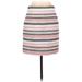 Ann Taylor LOFT Outlet Casual Mini Skirt Mini: Black Print Bottoms - Women's Size 4