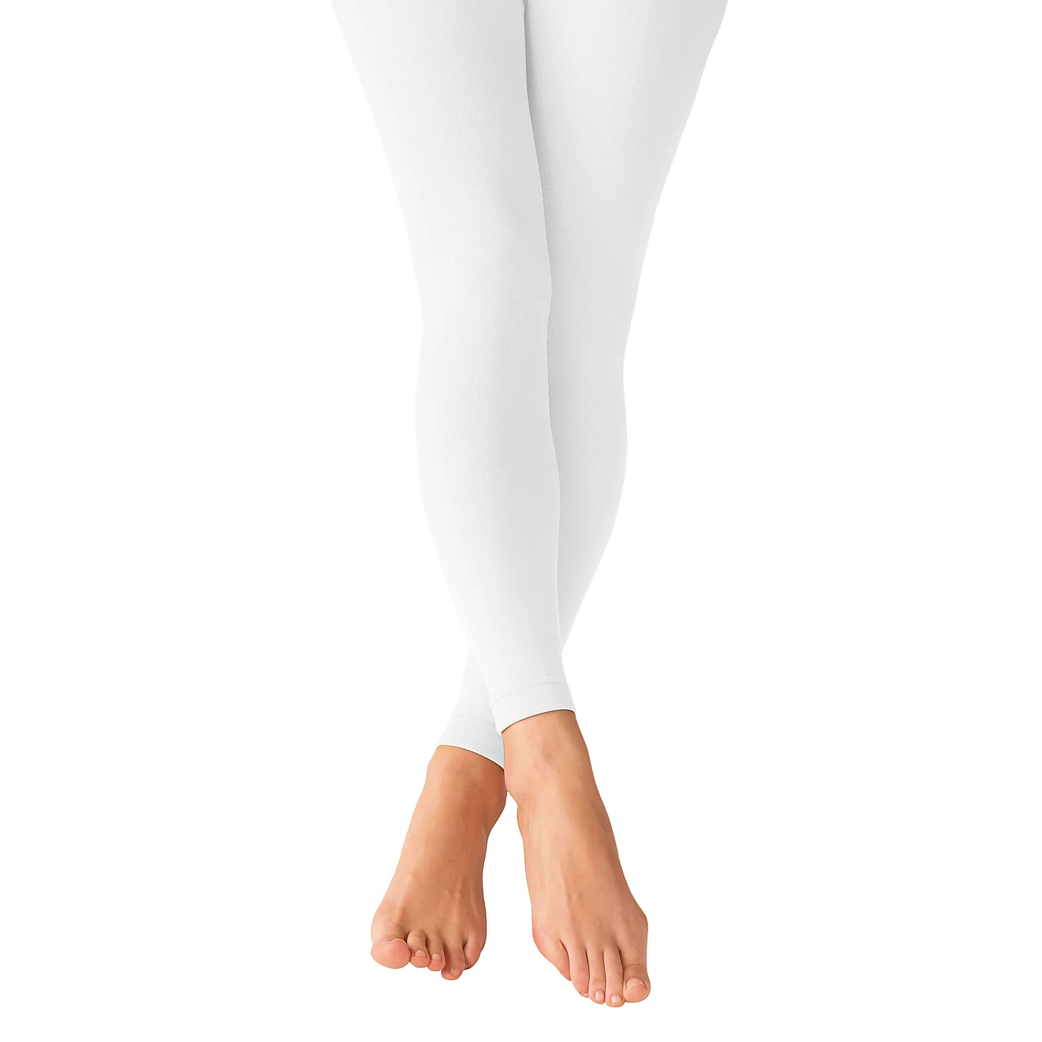 Legging thermique, blanc