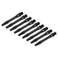 Uxcell 35mm Dart Shafts Medium 2BA Thread Aluminum Dart Stems - 9 Pack (Black)