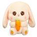 Surakey 15.7 Baby Toys Plush Toys Soft Big Ear Rabbit for Girls Ages 3 4 5 6 7 8 9 10 Years as Holiday Birthday Gifts