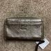 Coach Bags | Coach *Rare* Madison Leather Ew Universal Zip Case/Wallet-Nwt | Color: Purple/Silver | Size: 6" L X4"H