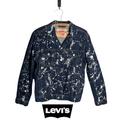 Levi's Jackets & Coats | Levi’s - Men's Denim Bleach Splatter Jacket - Size Medium | Color: Blue/White | Size: M