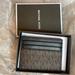 Michael Kors Bags | Michael Kors Mens Greyson Logo Tall Card Case New In Box | Color: Black/Cream | Size: Os