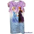 Disney Pajamas | Disney Frozen Ii Girls Purple Nightgown Size 10 Anna & Elsa | Color: Purple | Size: 10g