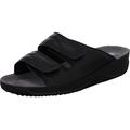 Rohde Damen, Frauen, Pantoletten, Slipper,Clogs,Sandalen,Freizeitschuhe,Schlupfschuhe,schluepfschuhe,Slipper,Slides,Mules,SCHWARZ,42 EU / 8 UK