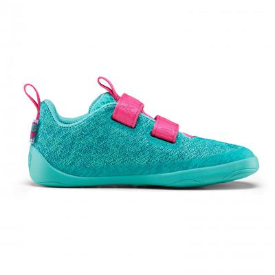 Affenzahn - Kid's Barfußschuh Knit Happy - Barfußschuhe 28 | EU 28 owl / turquois Image