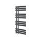 Regal Grey Heat Towel Rail | Vertical Designer Bathroom Radiator | Ladder Rail | Towel Warmer Heater | 1750 x 500