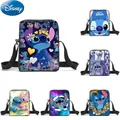 Sac à dos Anime Disney Stitch pour enfants sac à bandoulière unique pour élèves du primaire sac de