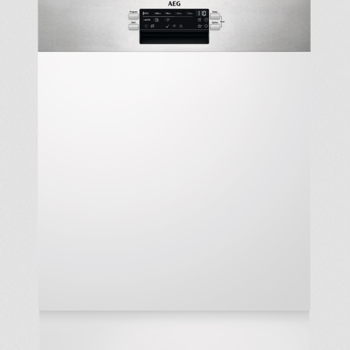 AEG Integrierter-Geschirrspüler 60 cm, AirDry - perfekte Trocknungsergebnisse, Besteckkorb FEE53610ZM 6000 SatelliteClean Image