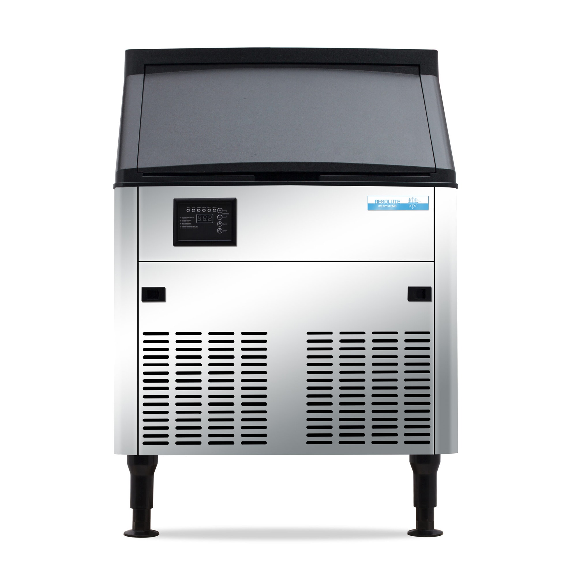 Eurodib ICB28080 26"W Resolute Undercounter Commercial Ice Machine - 280 lbs/day, Air Cooled, 115v, Stainless Steel