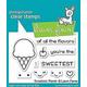 Lawn Fawn Sweetest Flavor 2x3 Clear Stamp Set