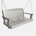 Highwood Lehigh 4-Foot Eco-friendly Synthetic Wood Porch Swing