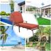 AECOJOY adjustable Outdoor Chaise Patio Lounge Chair (Set of 2)