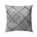 ARGYLE MOD GREY Outdoor Pillow By Kavka Designs