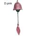 Japanese Windchimes Cast Iron Wind Chimes Temple Fusa Bell Shaped Wind Chimes Lucky Temple Wind Bell Memorial and Sympathy Wind Chimes for Outside or Indoor for Good Luck Garden Patio Balcony R0T8