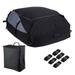 Tohuu Car Roof Bag Waterproof Car Top Carrier Car Rooftop Cargo Carrier Bag Storage Bag With Extra Straps Waterproof Heavy Duty 600D Car Roof Bag For All Vehicle With/Without Racks effective