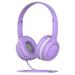 Wired Headphones for Kids Teens Children Headphones with Volume Limit Foldable Adjustable On-ear Headphones for School Travel Compatible with Cellphones Tablets PC