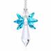 DTOWER Crystal Decoration for Car Rainbow Angel Crystal Suncatcher Colorful Beaded Pendant Hanging Ornaments for Car Home