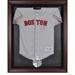 Boston Red Sox 2007 World Series Champions Mahogany Framed Logo Jersey Display Case