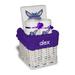 White Charlotte Hornets Personalized Small Gift Basket