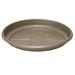 Crescent Garden In/Outdoor Emma Round Plastic Flower Pot Charcoal Colored Saucer Plastic in Brown | 2 H x 15 W x 15 D in | Wayfair 645667259349