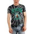 Unisex BIOWORLD Black Hunter × Association Tie-Dye T-Shirt