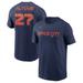 Men's Nike Jose Altuve Navy Houston Astros City Connect Name & Number T-Shirt
