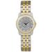 Women's Silver College of New Jersey Lions Two-Tone Wristwatch