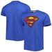 Unisex Homage Royal Superman Tri-Blend T-Shirt