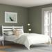 AllModern Hudsyn Solid Wood Platform Bed Wood in Brown/Green | 43.5 H x 63.25 W x 89 D in | Wayfair 11DA80A58E7D44868863D7989452266D