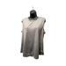 Athleta Tops | Athleta Open Back Tank Top Women Size Large | Color: Gray | Size: L