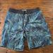 American Eagle Outfitters Swim | Ae Men’s Board Shorts. | Color: Black/Blue | Size: M