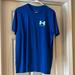 Under Armour Shirts | Mens Under Armour Short Sleeve T-Shirt | Color: Blue/Green | Size: L